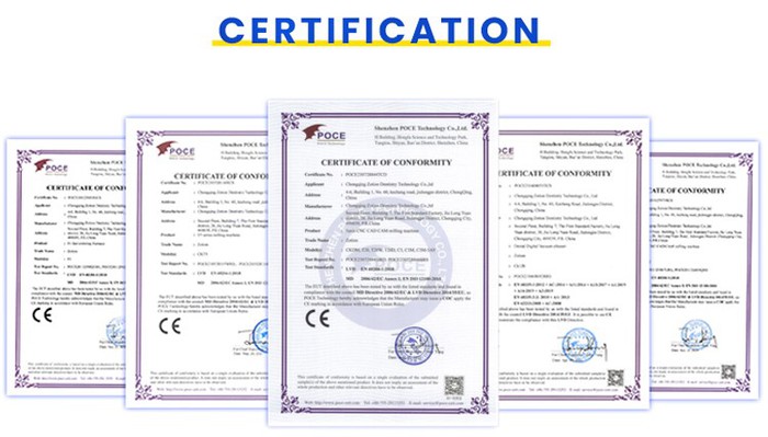 Dental Zirconia Milling Machine cad cam 5 axis zirconia milling machine certification Dental Zirconia Milling Machine cad cam 5 axis zirconia milling machine certification