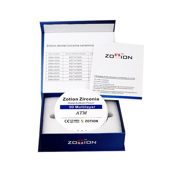 Dental Filling Material Zirconia Blank