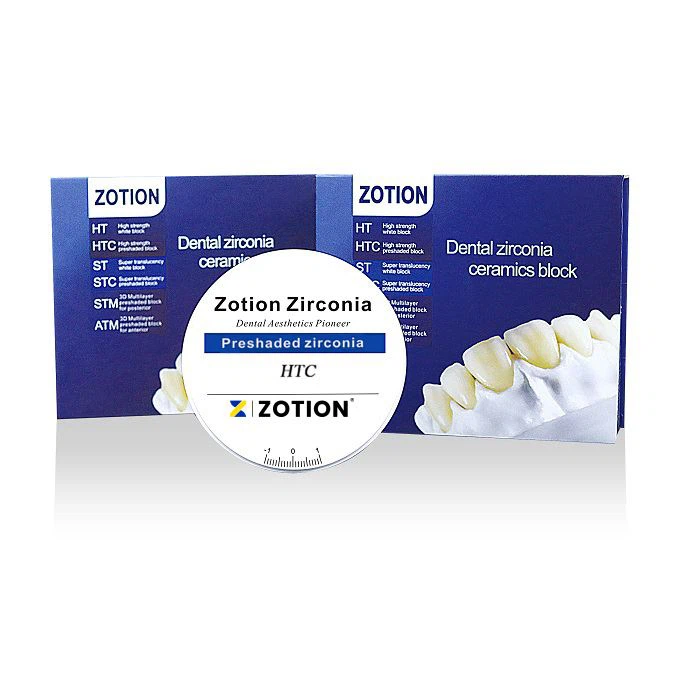 Zotion super translucency dental ceramic zirconia pucks