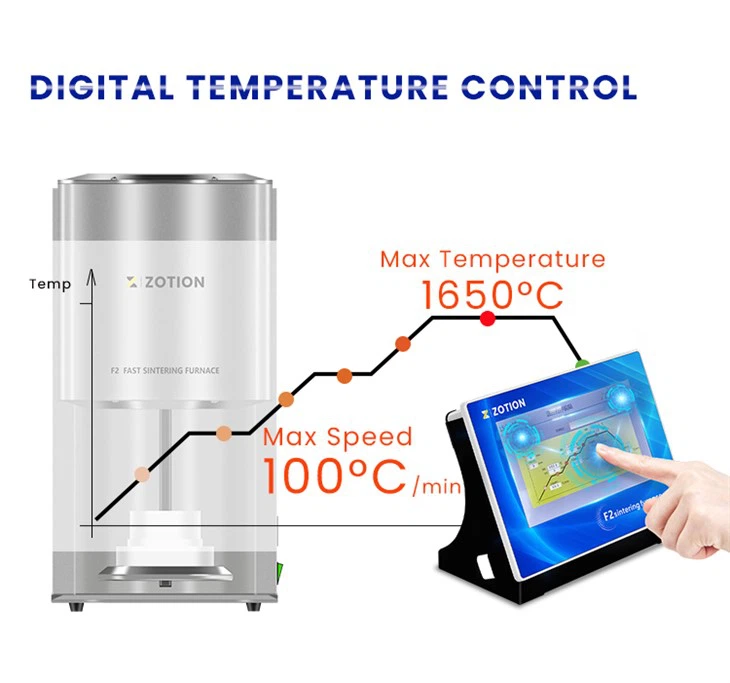 Zotion F2 Fast Sintering Furnace For Dental Lab