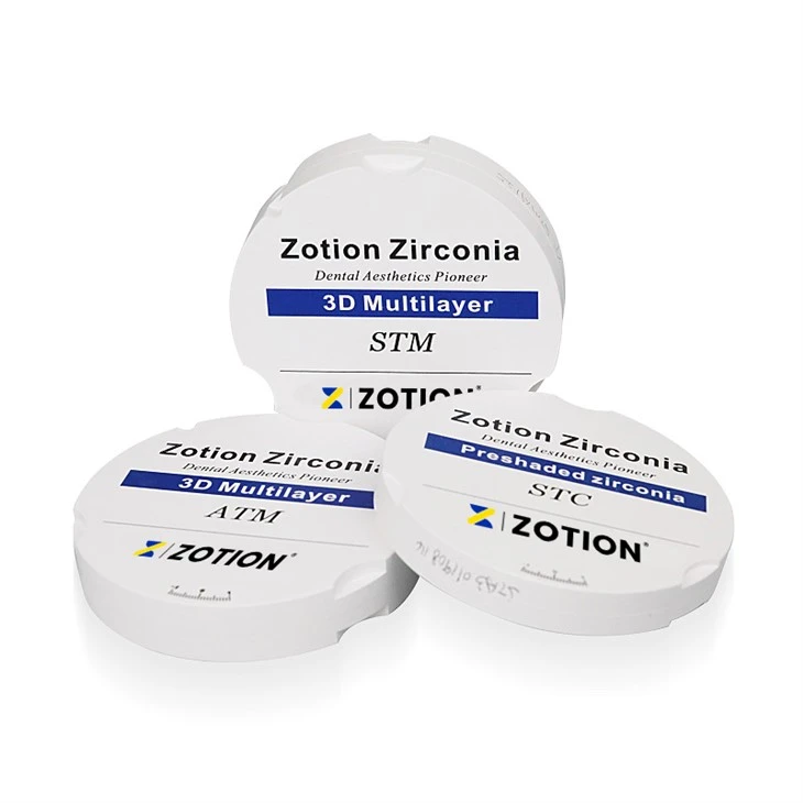 Zotion Zirconia Block For Cad Cam Systems