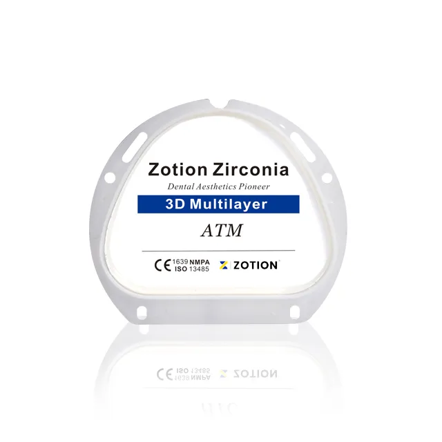 Multilayer Dental Ceramic Zirconia Blocks